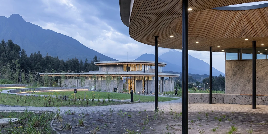 Le campus Ellen DeGeneres du Dian Fossey Gorilla Fund à Musanze, au Rwanda.