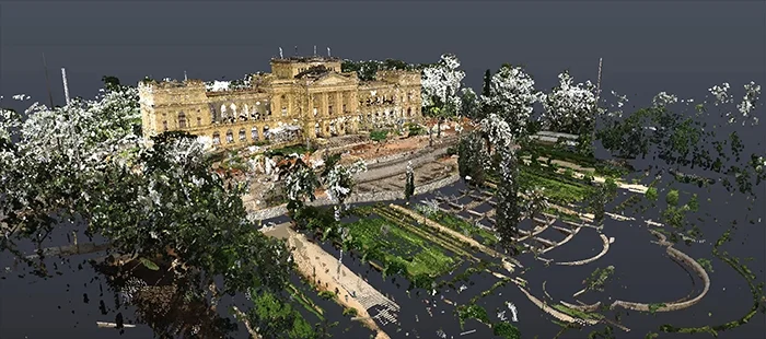 Brazil’s Ipiranga Museum point cloud