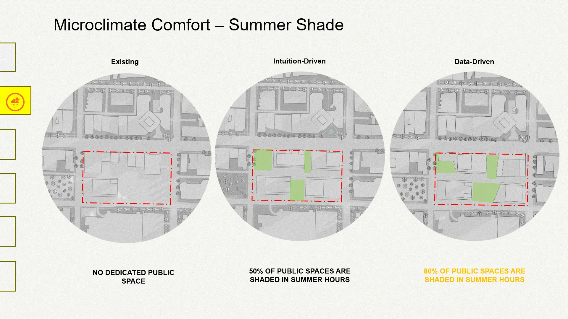 Forma shadow study environmental analysis