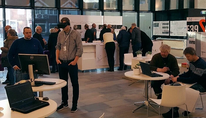 Ramboll meeting with residents