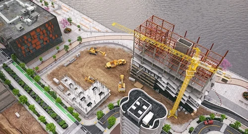 buildings under construction