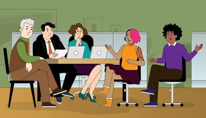 要充分利用快速发展的技术，意味着将初级员工带入高层对话