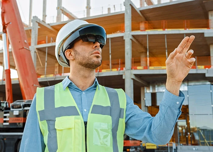 AR ヘッドセット ウェアラブル 安全　監査