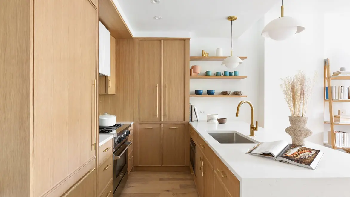 A kitchen in the Post House