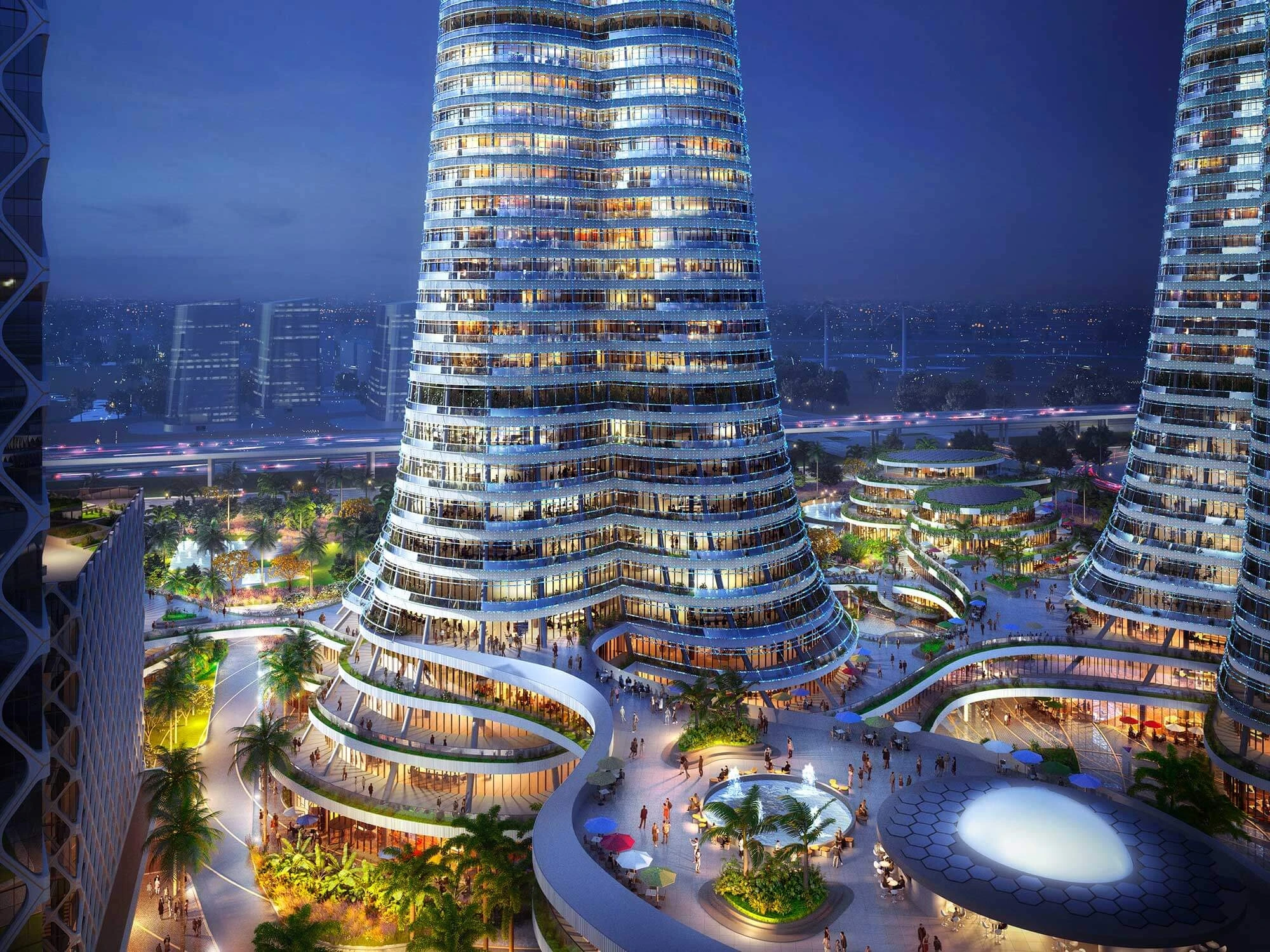 Cloud-Based Construction: As travel restrictions made in-person collaboration impossible, the Sweco project team decided to take the Hainan Future Office Park assignment forward remotely.