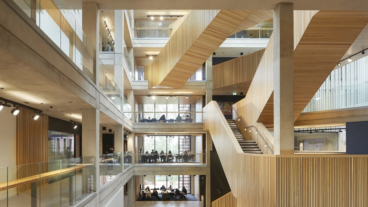 Faculty of Arts Warwick, interior view. 