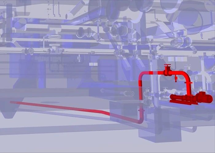베올리아 워터 테크놀로지는 BIM을 사용하여 수도관 셧다운의 영향을 예측한다. 제공: 베올리아 워터 테크놀러지