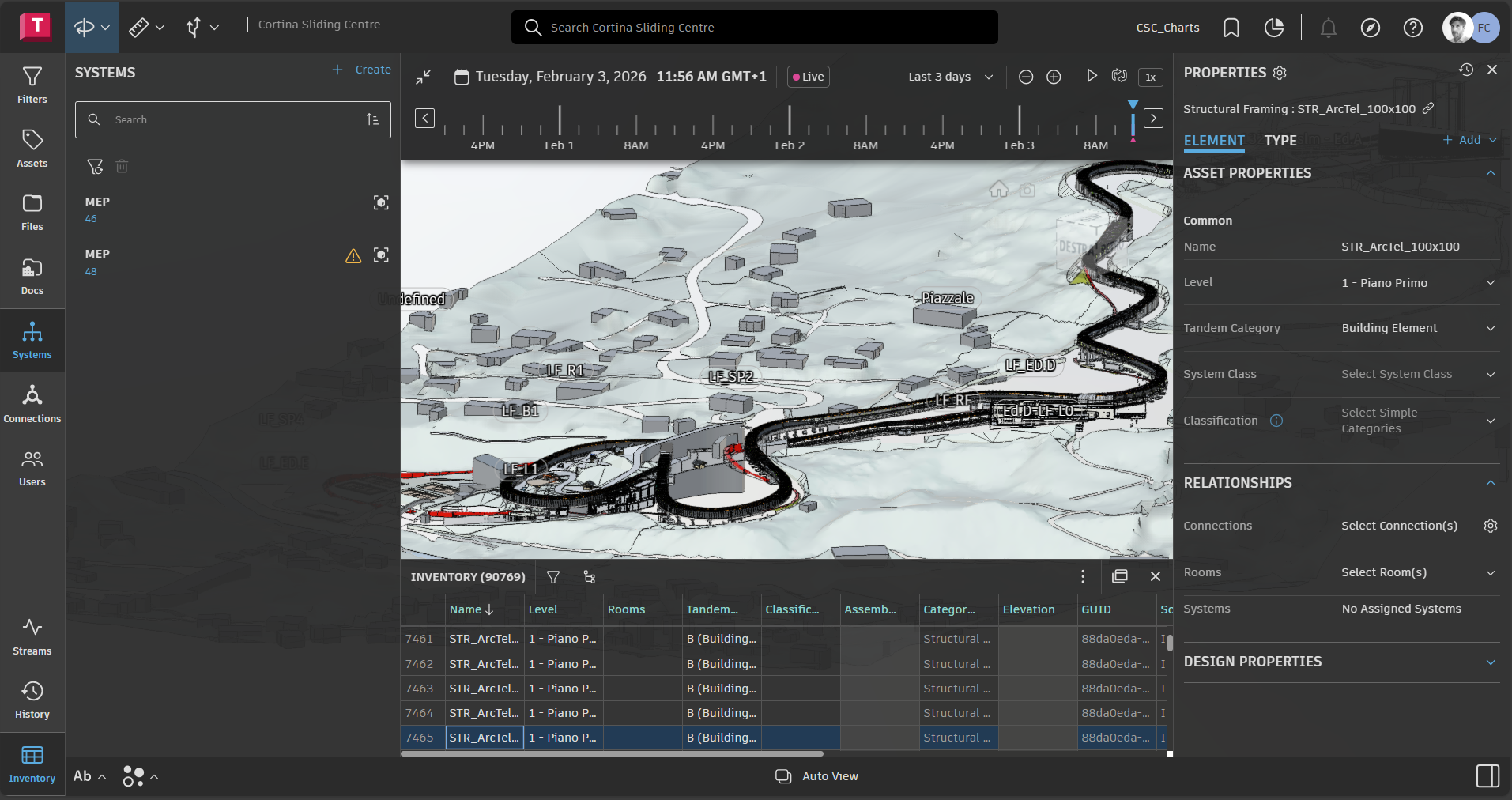 Program Milan Cortina 2026 Infrastructure