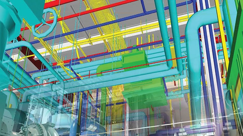 rendering of of MEP system