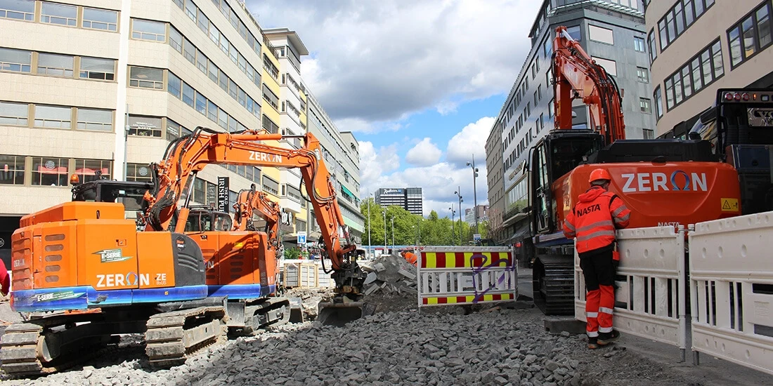 Electric construction equipment