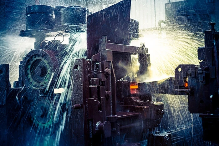 water on rolling mill