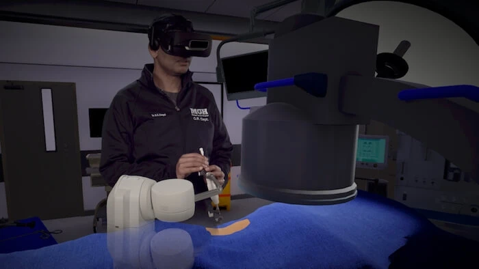 surgical simulation Marion cofounder Dr. Rajiv Singal