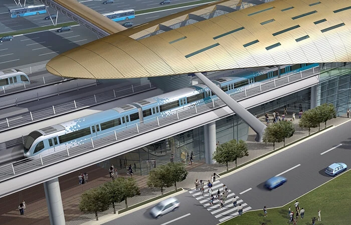 鉄道 デザイン ドバイメトロ