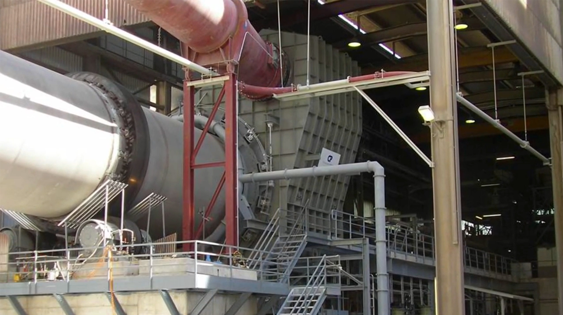 The ETA Cooler at the Holcim Untervaz Cement Plant in Switzerland
