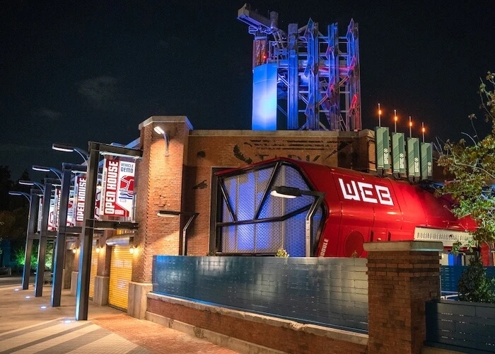 Web Slingers: A Spider-Man Adventure at Avengers Campus inside Disney California Adventure Park