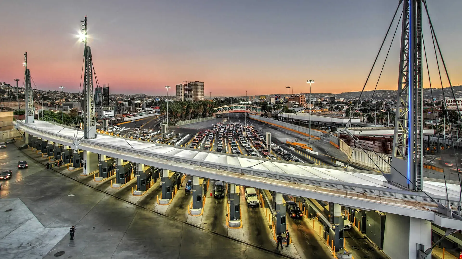 The redesigned San Ysidro border crossing—a more welcoming America?