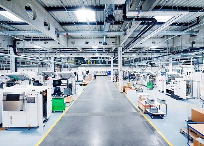 EOS production hall in Maisach