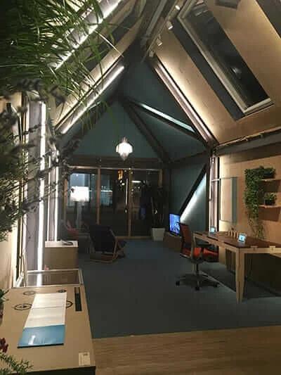 Interior of Circular House 