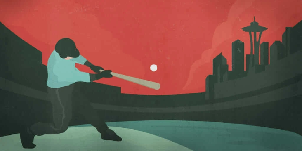 intelligent buildings header hitting baseball out of park