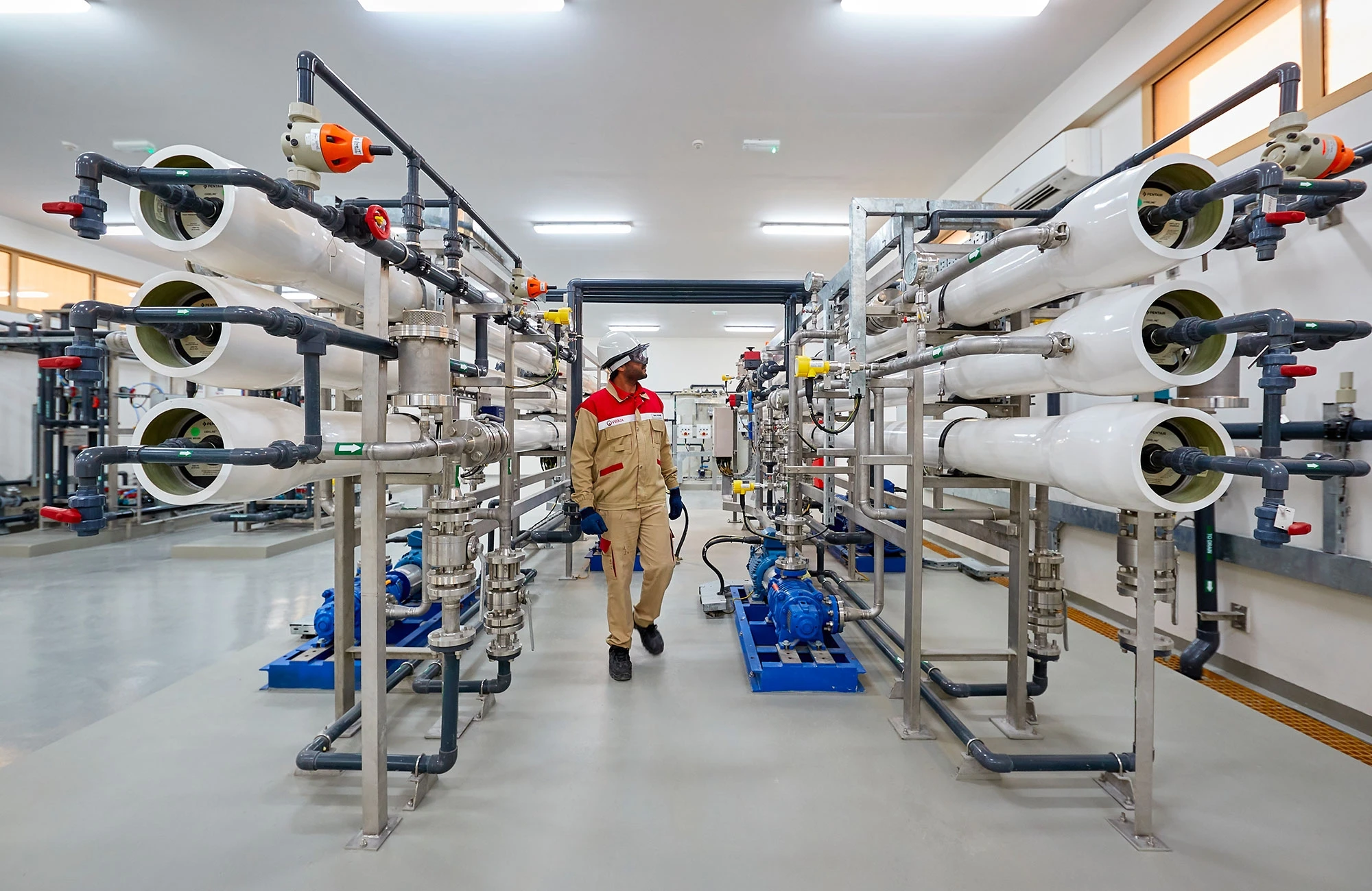 더 큰 파이프는 도시 밖으로 과도한 물을 보내는 데 도움이 될 수도 있다. 하지만 우선적으로 인프라에 회복력이 있을 때만 가능하다. 제공: 베올리아 워터 테크놀러지