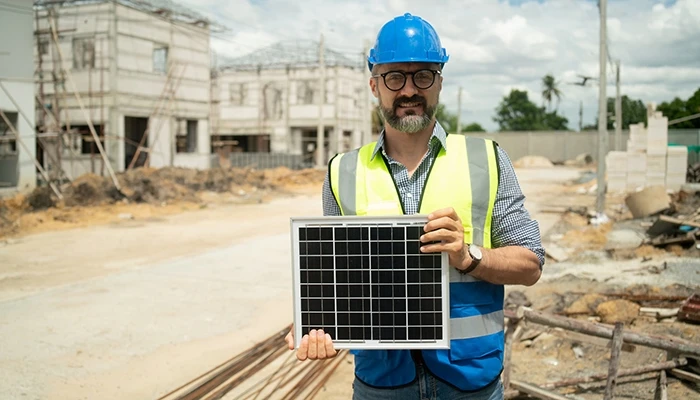 man in construction industry