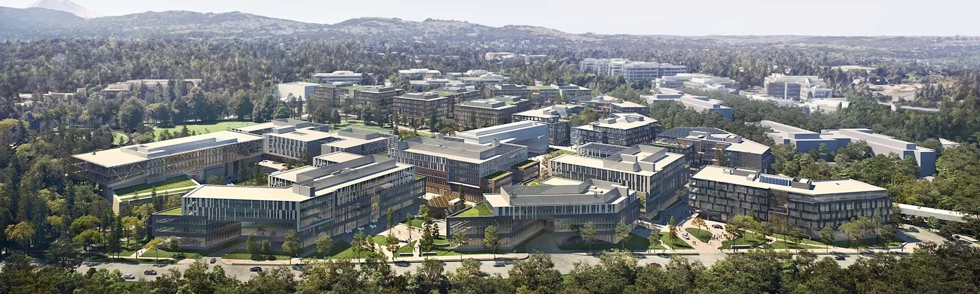 microsoft redeveloped campus