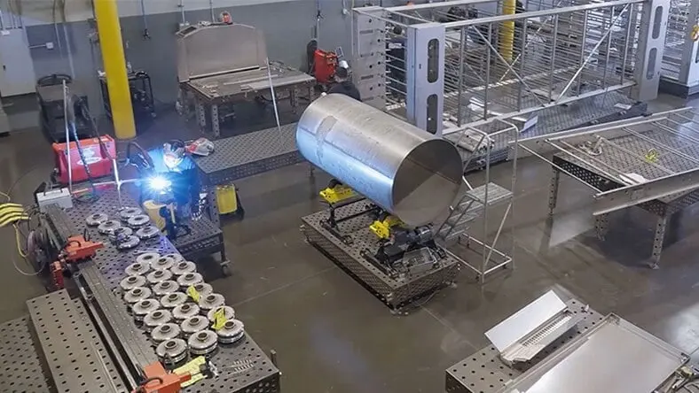 Manufacturing equipment at Lawrence Equipment
