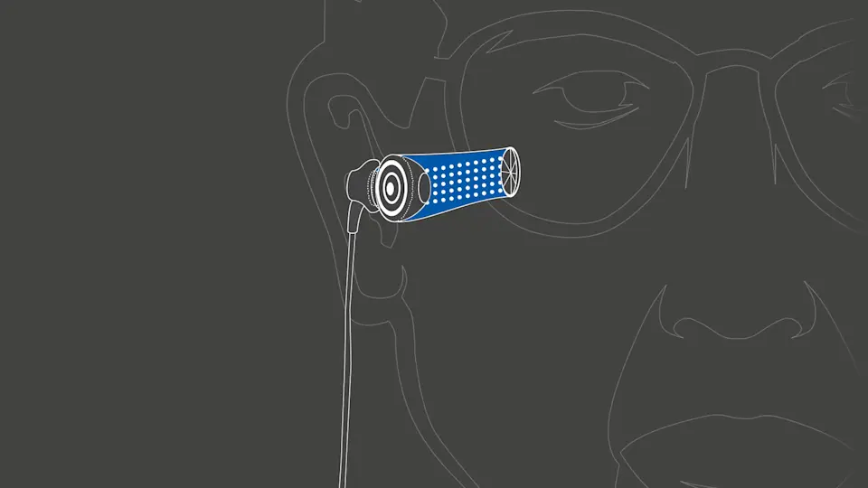 earbuds seal up the ear canal, turning sound into pneumatic pressure.