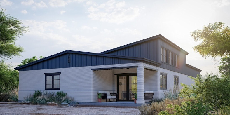 3D printed house