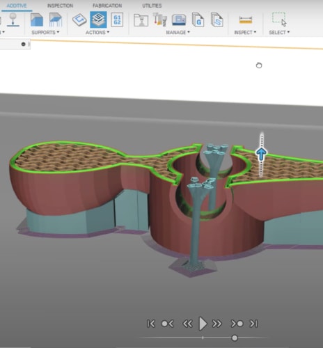 How to use FFF 3D printing supports