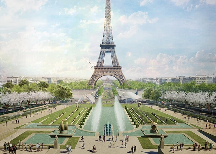 The Trocadéro Fountain will be given back to pedestrians