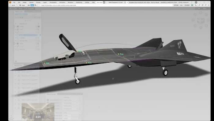 studio realnum design avion hypersonique