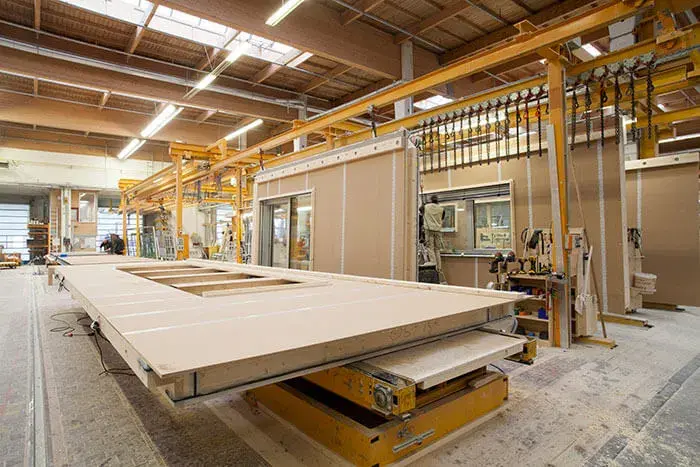 Prefabricated housing components