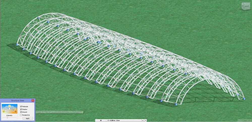 Example of visual programming in design project made in Dynamo