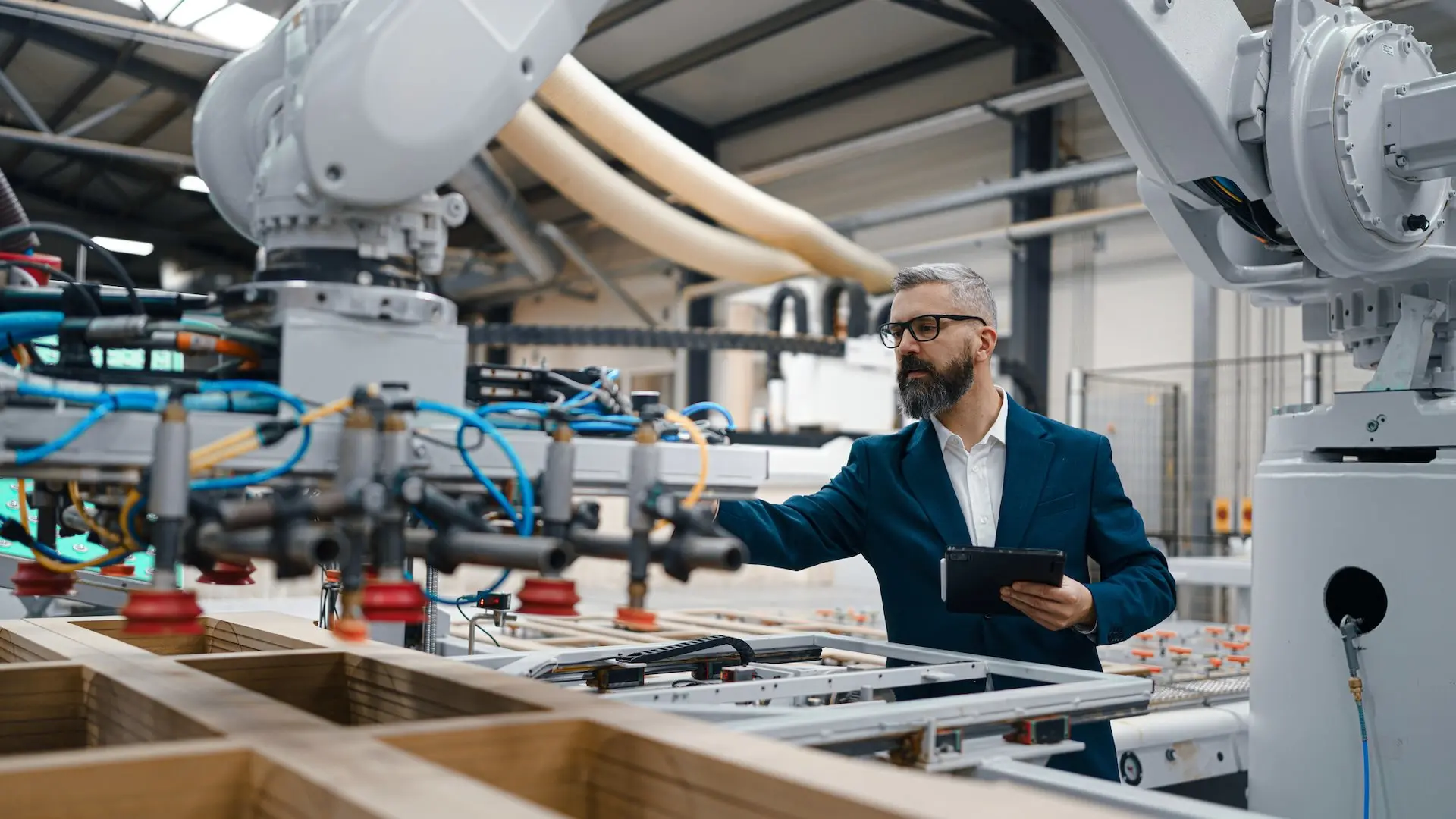 Industrial robotics: Past, present, and future