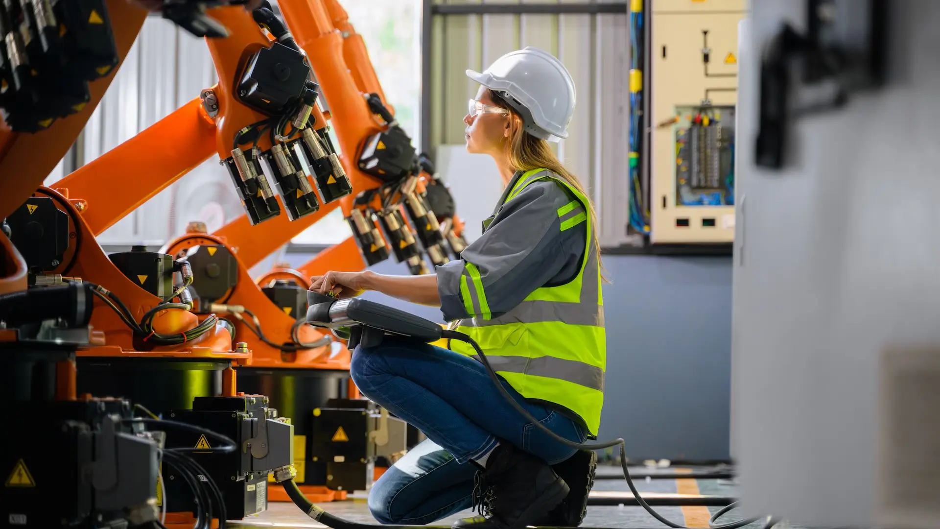 Industrial robotics: Past, present, and future