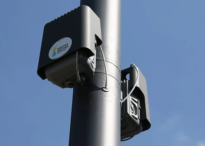 Intelligenter Lichtmast