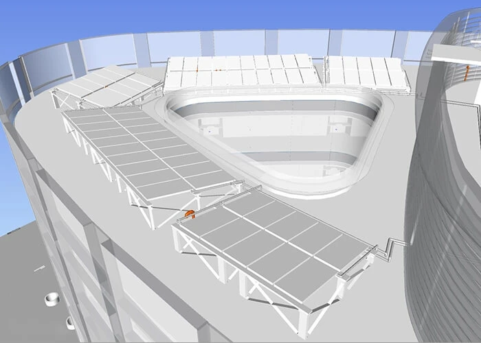 sustainable hospital design ctic solar panels