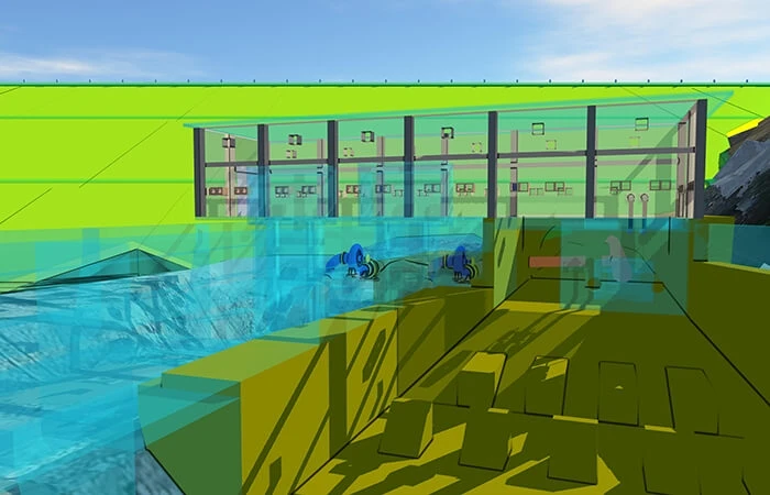 5d bim temef dam model
