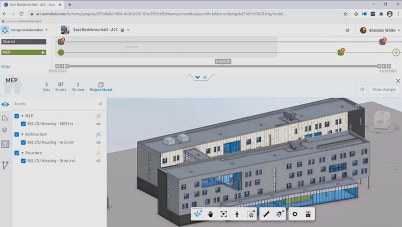 Demo video of BIM Collaborate Pro