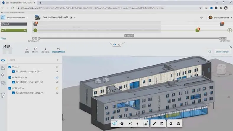 Demo video of BIM Collaborate Pro