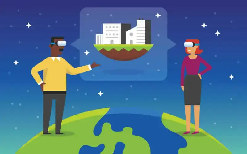 connected bim collaboration graphic