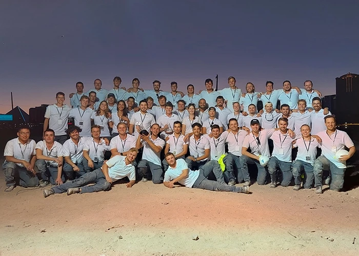 60 Studierende der Technischen Universität München nahmen am Tunnel-Wettbewerb von Elon Musk teil.