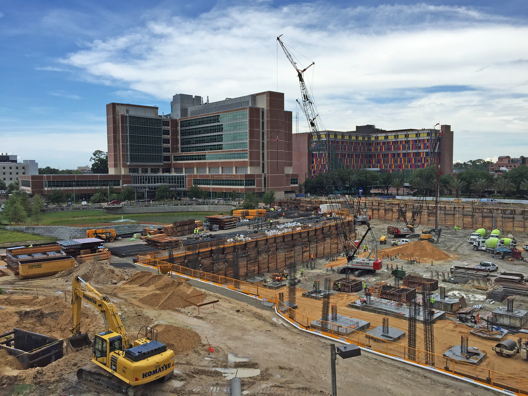 Subsurface complexity during construction of the Health and Neuroscience centers