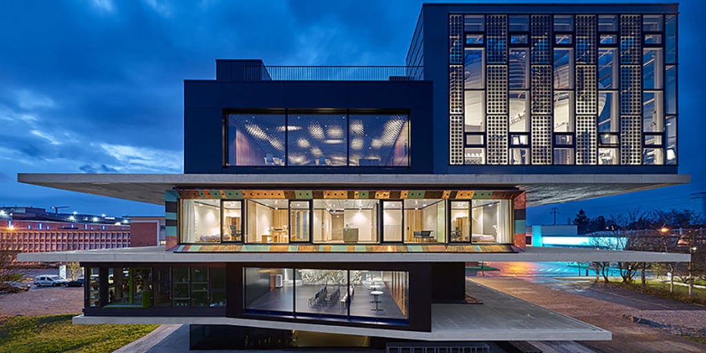 A futuristic building tests agile design—while residents live there