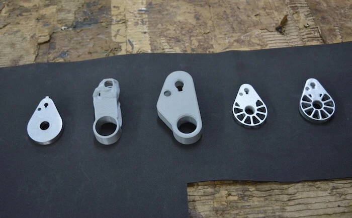 Working prototypes of Social Hardware’s latest wrist connectors