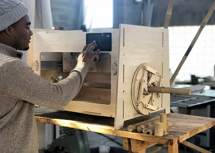 Prototype milling machine