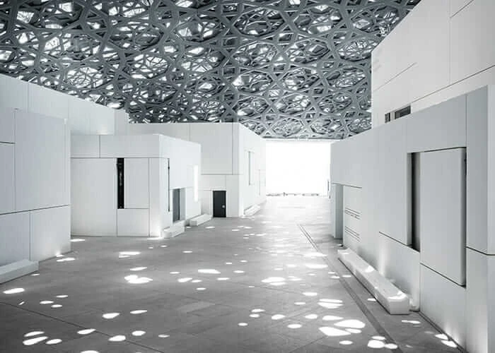 louvre abu dhabi rain of light