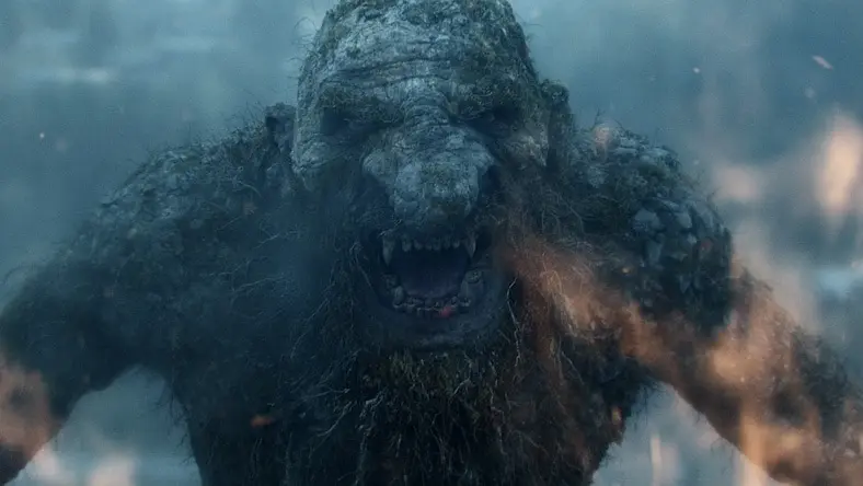 3D rendering of the troll from the Netflix film Troll