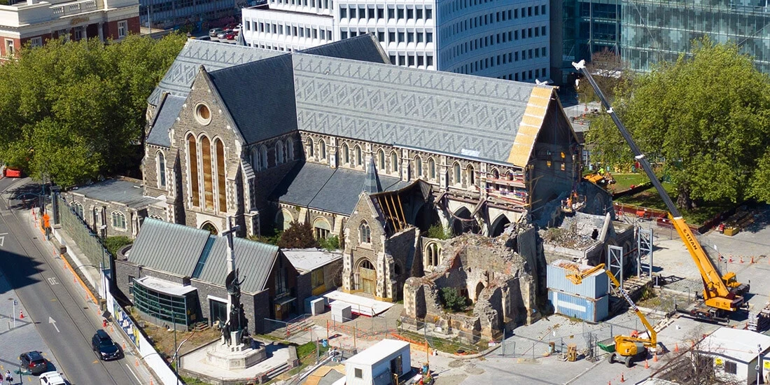 クライストチャーチ 大聖堂 ニュージーランド デジタルコラボレーション